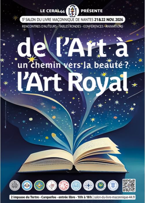 Featured image for “5ème salon du livre maçonnique de Nantes”